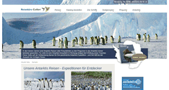 Desktop Screenshot of antarktis-expeditionen.de